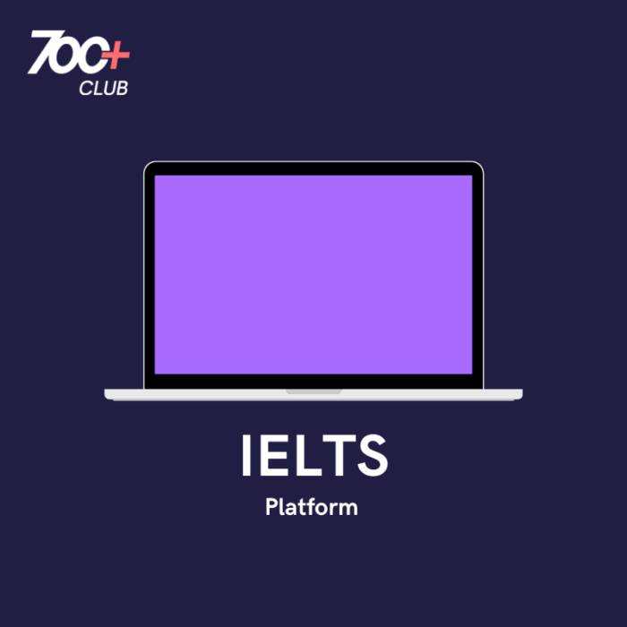 IELTS practice platform product photo