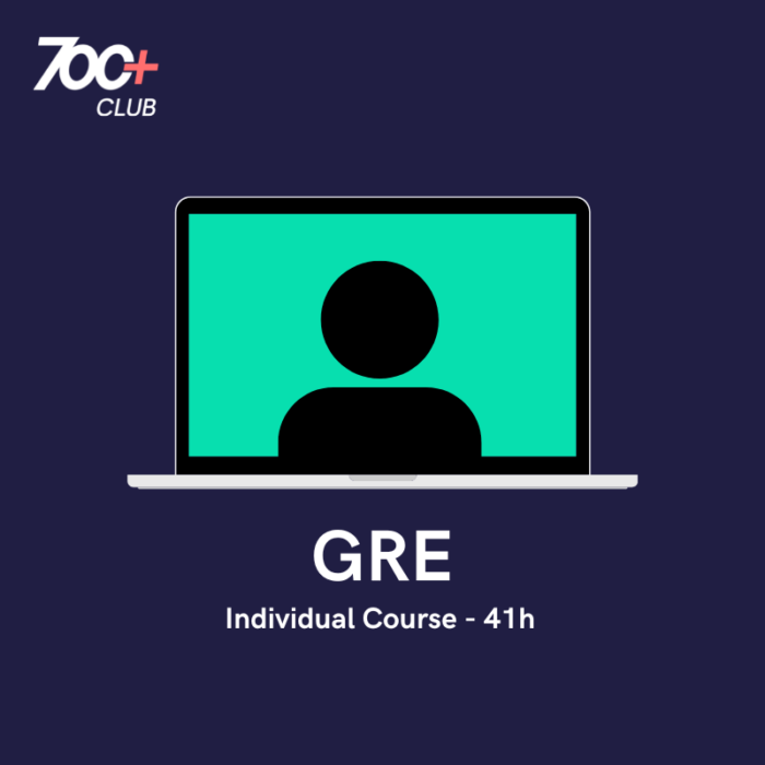 GRE individual course product photo